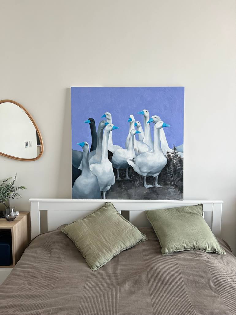 Original Conceptual Animal Painting by Elizaveta Pugacheva