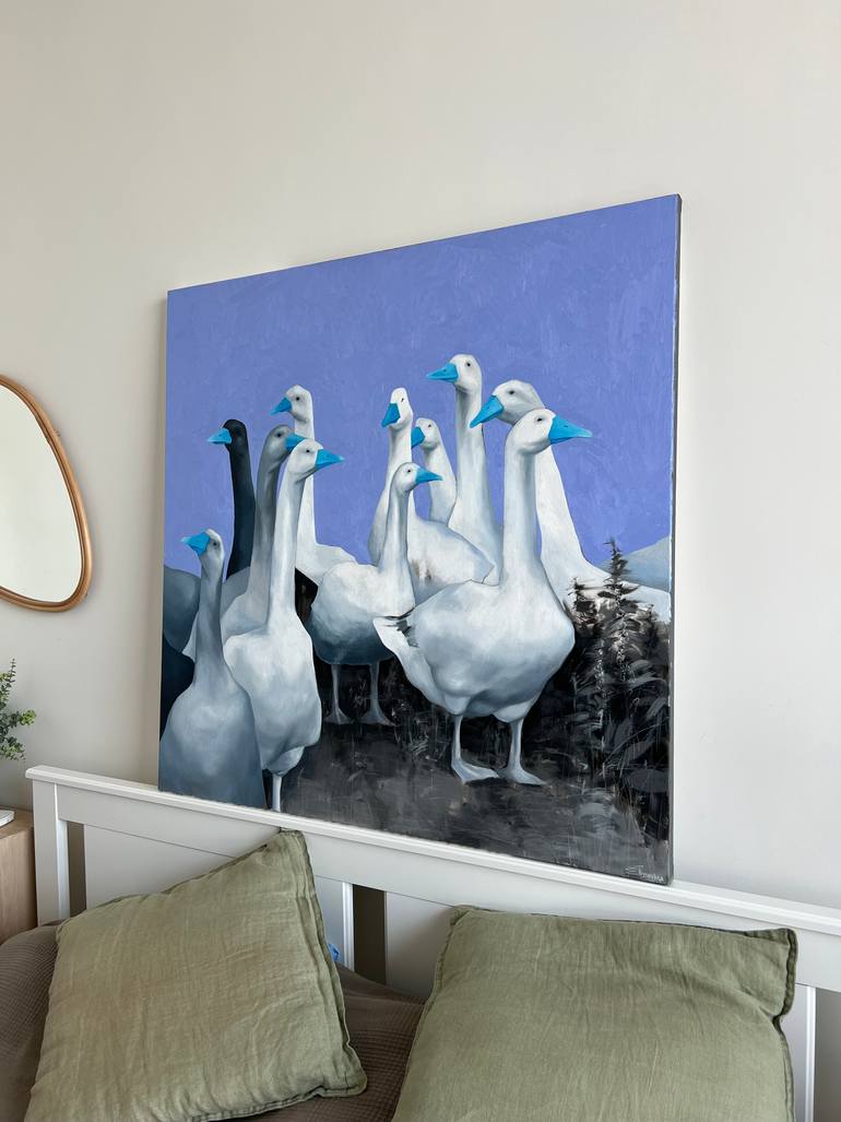 Original Conceptual Animal Painting by Elizaveta Pugacheva