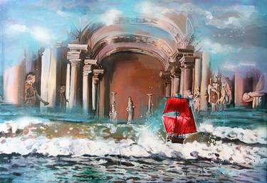 Original Realism Seascape Paintings by Marina Sailer