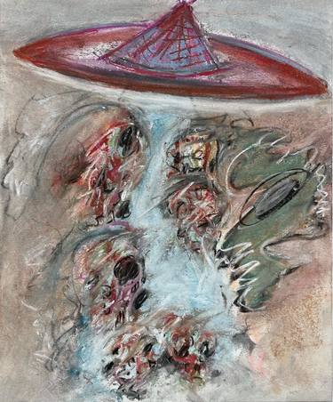 Original Surrealism Abstract Drawings by George Peck