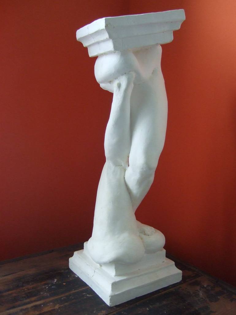 Original Political Sculpture by Greet Desal