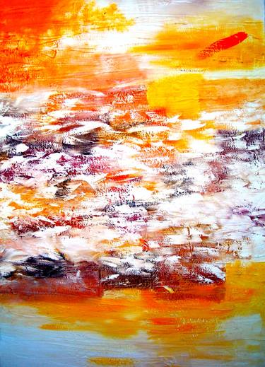 Original Abstract Expressionism Abstract Paintings by Guillermo de Llera