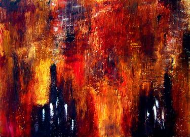 Original Abstract Paintings by Guillermo de Llera