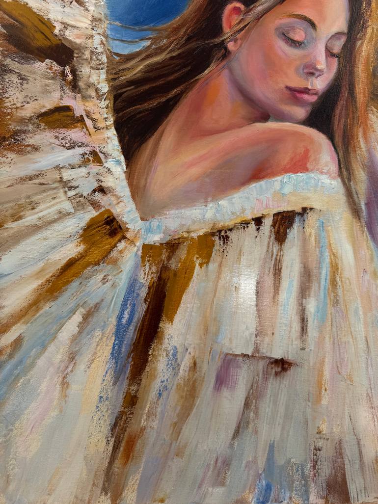 Original Art Deco Women Painting by Oksana Nasibullova