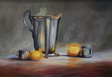 Print of Realism Still Life Paintings by Michael Slepukhin