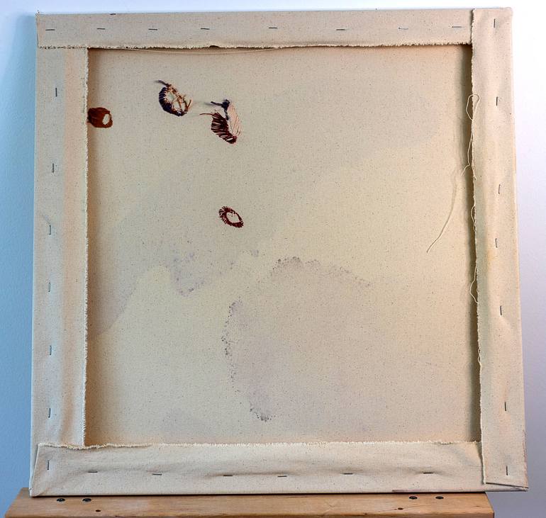 Original Color Field Painting Abstract Mixed Media by Carrie Hotz-Barth