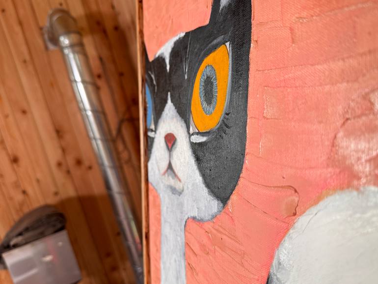 Original Symbolism Animal Painting by Ohjea Kwon