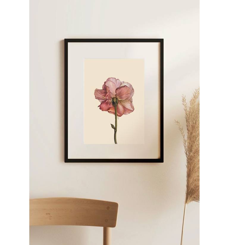 Original Contemporary Floral Painting by Daniela Grisel Beizaga