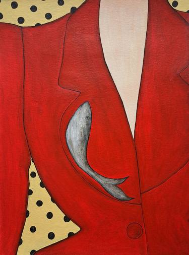 Original Contemporary Fashion Paintings by Ivânia Dos Santos