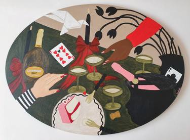 Original Contemporary Still Life Paintings by Ivânia Dos Santos