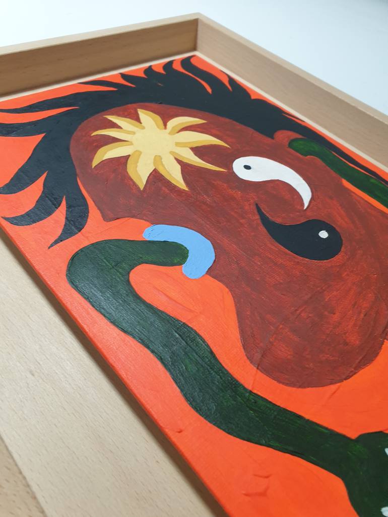 Original Contemporary Men Painting by Ivânia Dos Santos