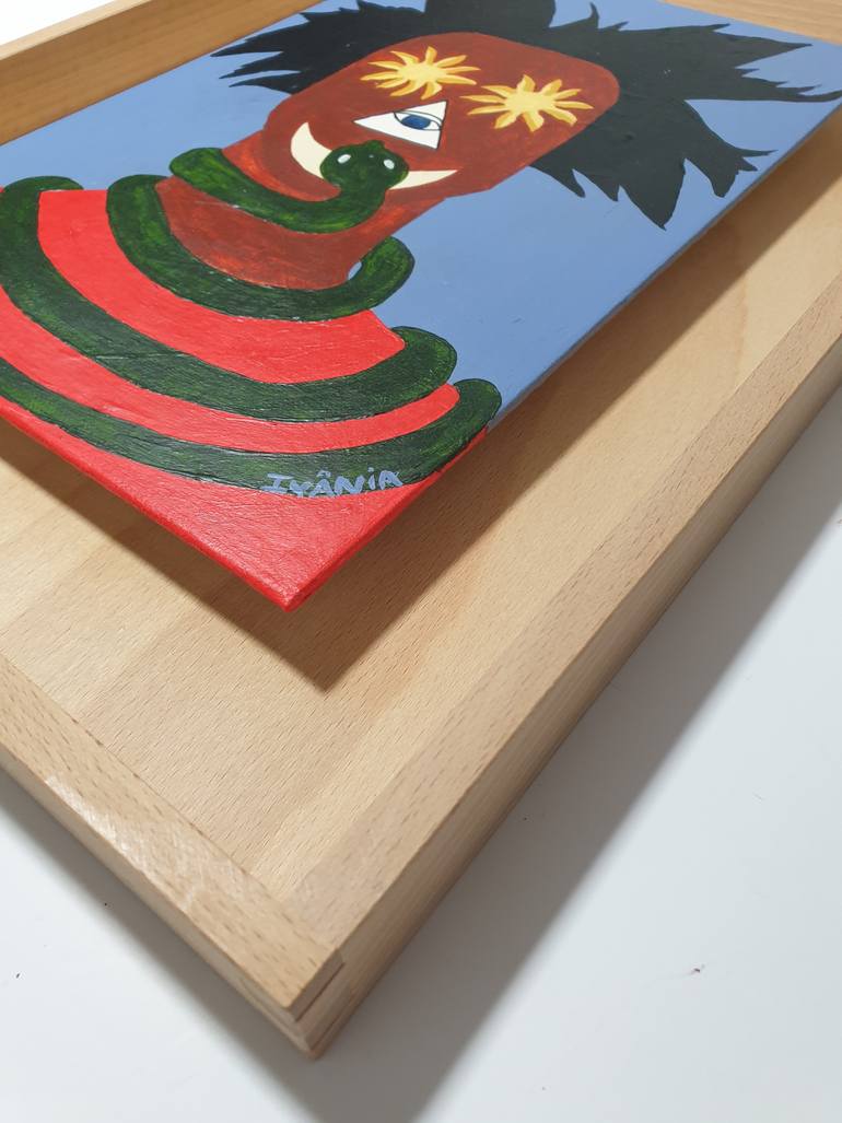 Original Contemporary Men Painting by Ivânia Dos Santos