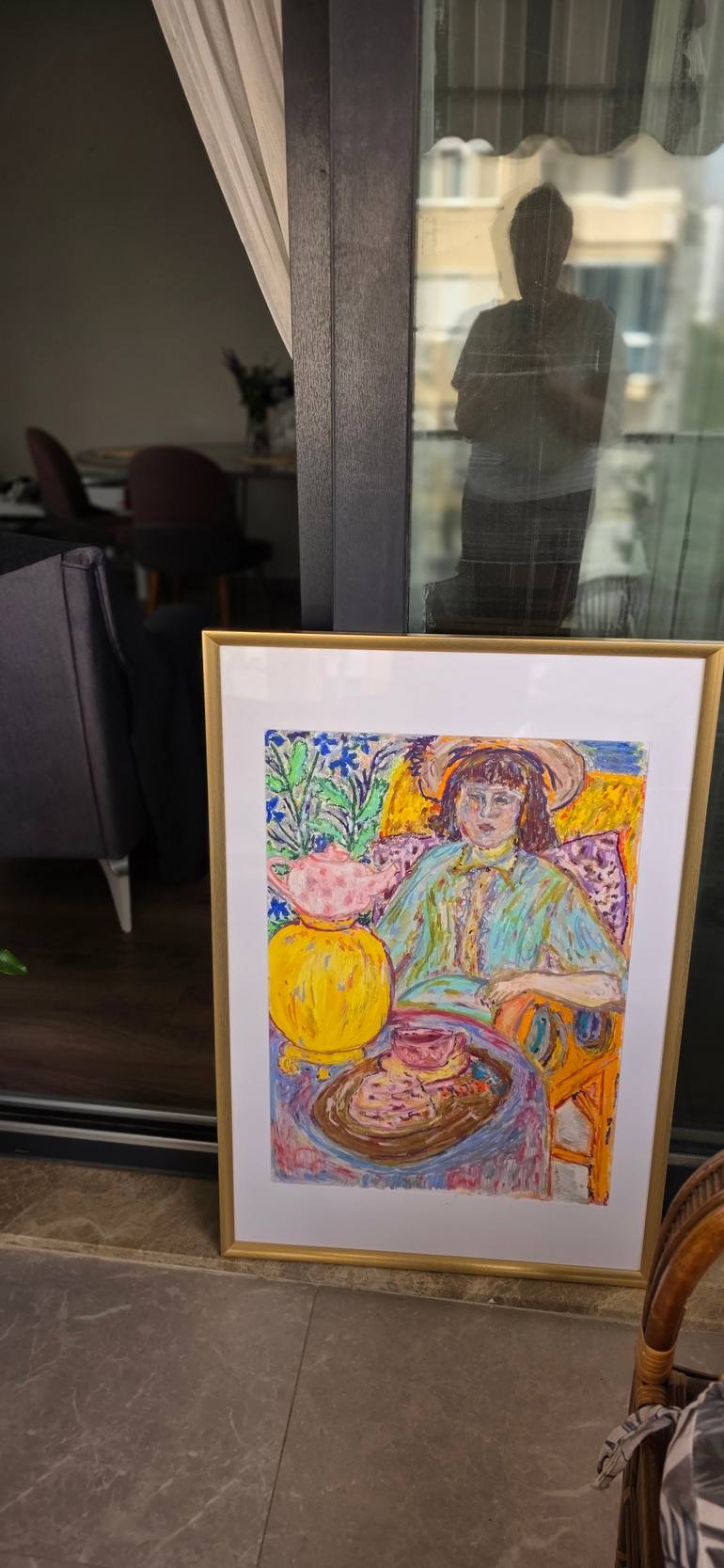 Original Expressionism Women Drawing by Yuliya GündoğAn