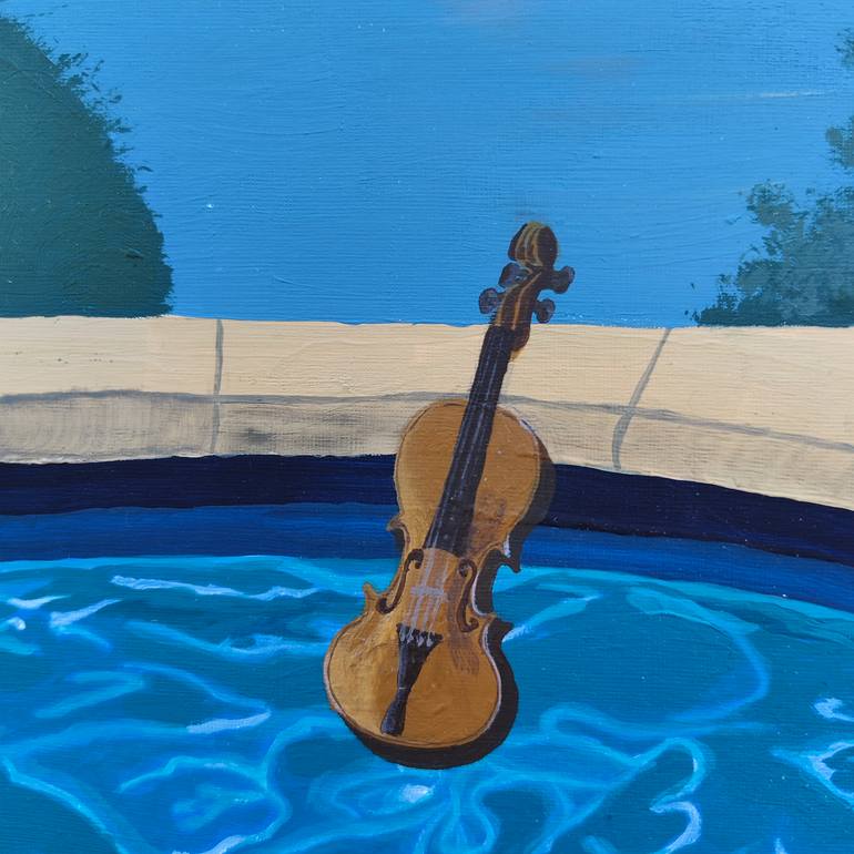 Original Symbolism Travel Painting by Irina Demchenko