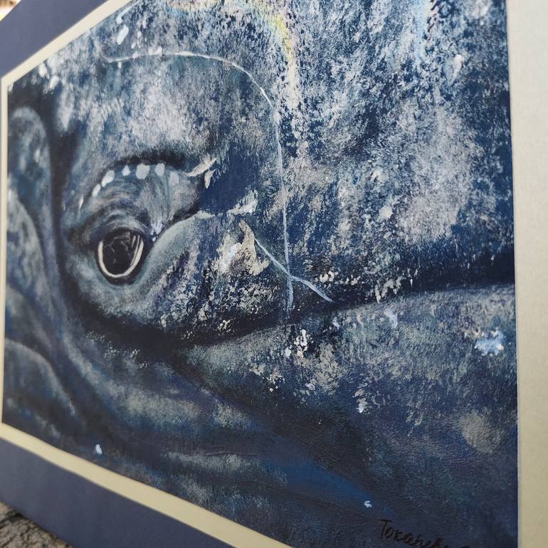 Original Contemporary Animal Painting by Irina Demchenko