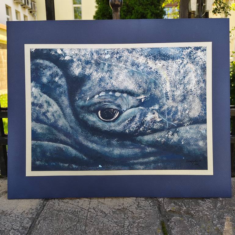 Original Contemporary Animal Painting by Irina Demchenko