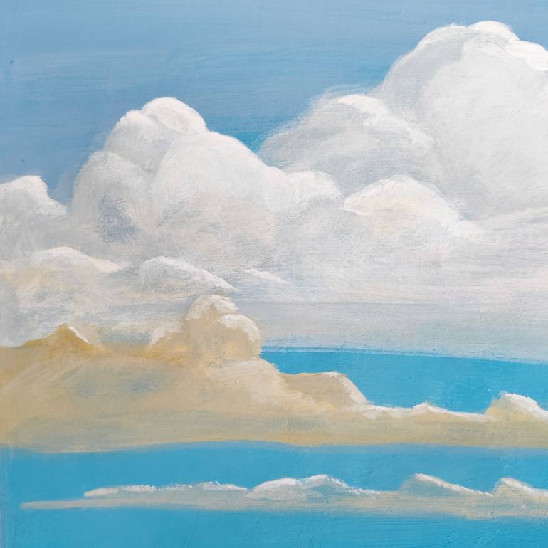 Original Abstract Landscape Painting by Irina Demchenko