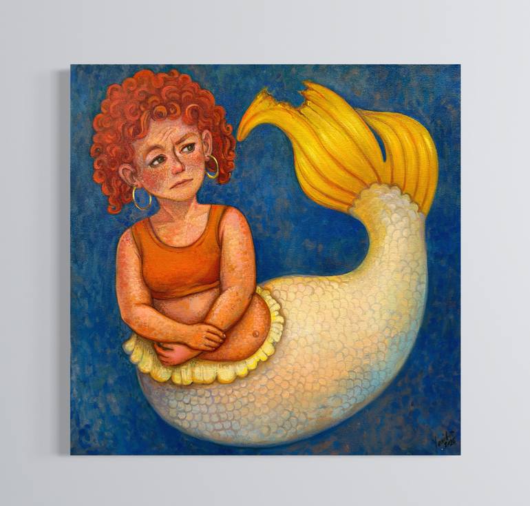 Original Women Painting by Janina Vakhovich | Contemporary Art on Canvas | After the Night