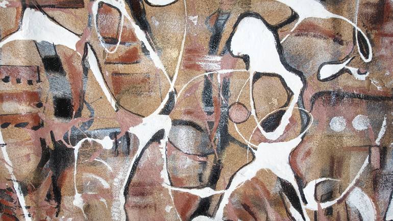 Original Abstract Expressionism Abstract Painting by Phoebe Mcenery