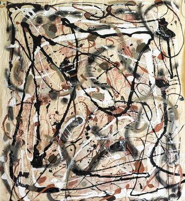 Original Abstract Expressionism Abstract Painting by Phoebe Mcenery