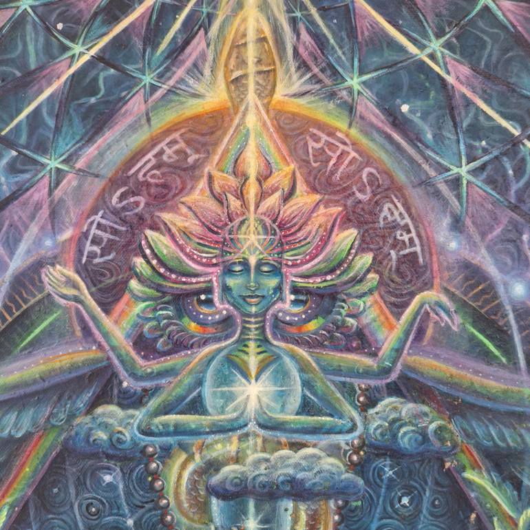 Original Conceptual Fantasy Painting by Skychild Xi