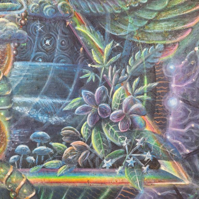 Original Conceptual Fantasy Painting by Skychild Xi
