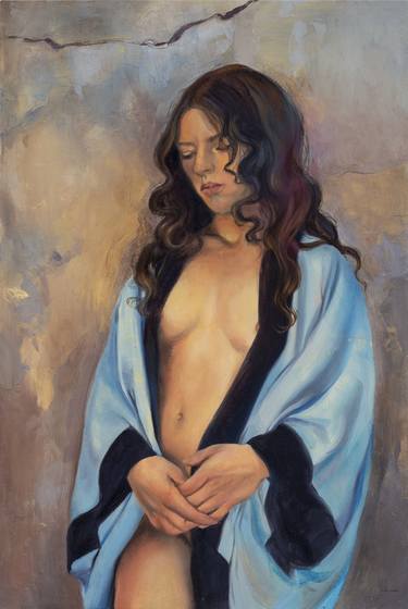 Original Figurative Nude Paintings by Zienna Brunsted Stewart