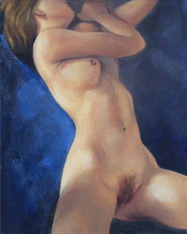 Original Figurative Erotic Paintings by Zienna Brunsted Stewart