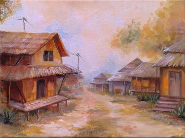 Original Realism Landscape Painting by Olga Iakovleva