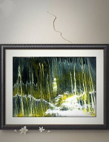 Print of Abstract Expressionism Abstract Paintings by Nisheeth Pandey