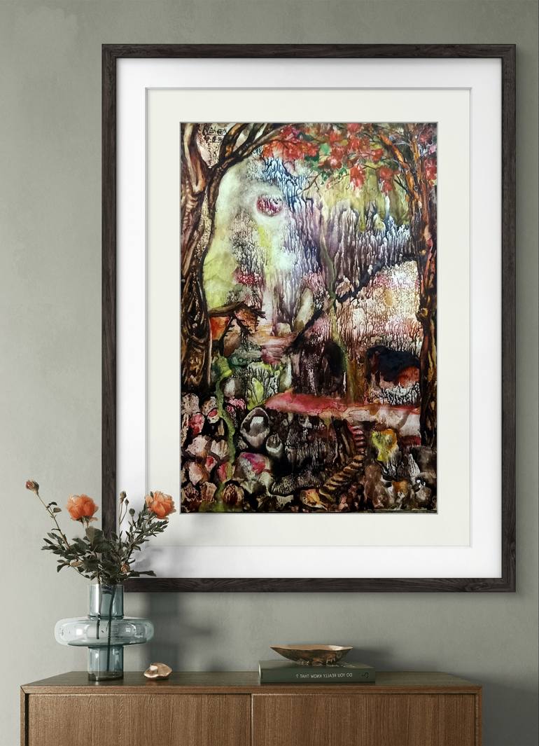 Original Contemporary Abstract Painting by Nisheeth Pandey