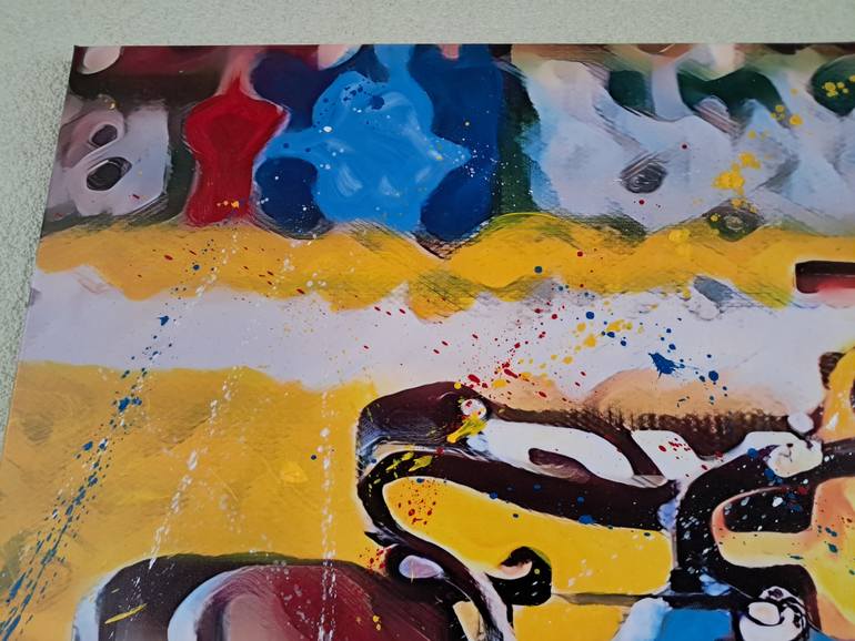 Original Contemporary Sports Mixed Media by Pieter Broos