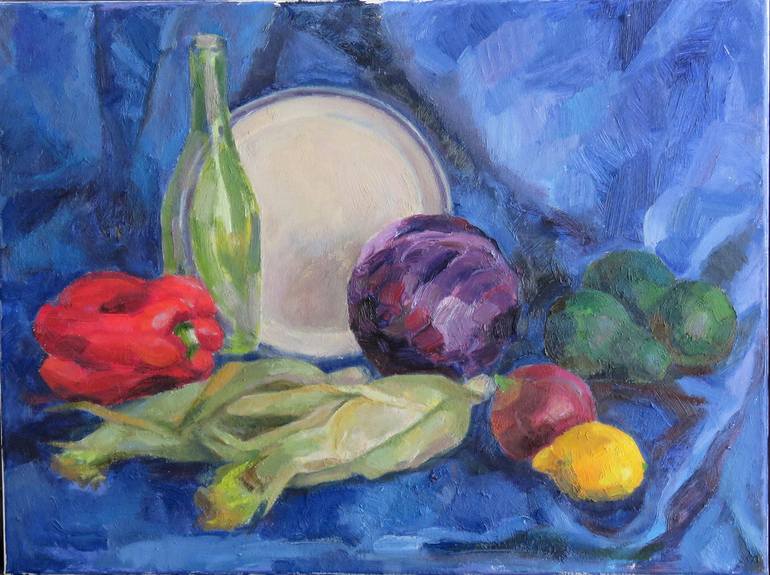 Original  Painting by elena goldenberg