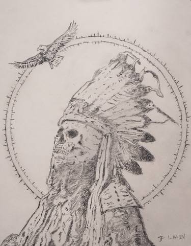 Original Folk Drawings by Jay Frederick