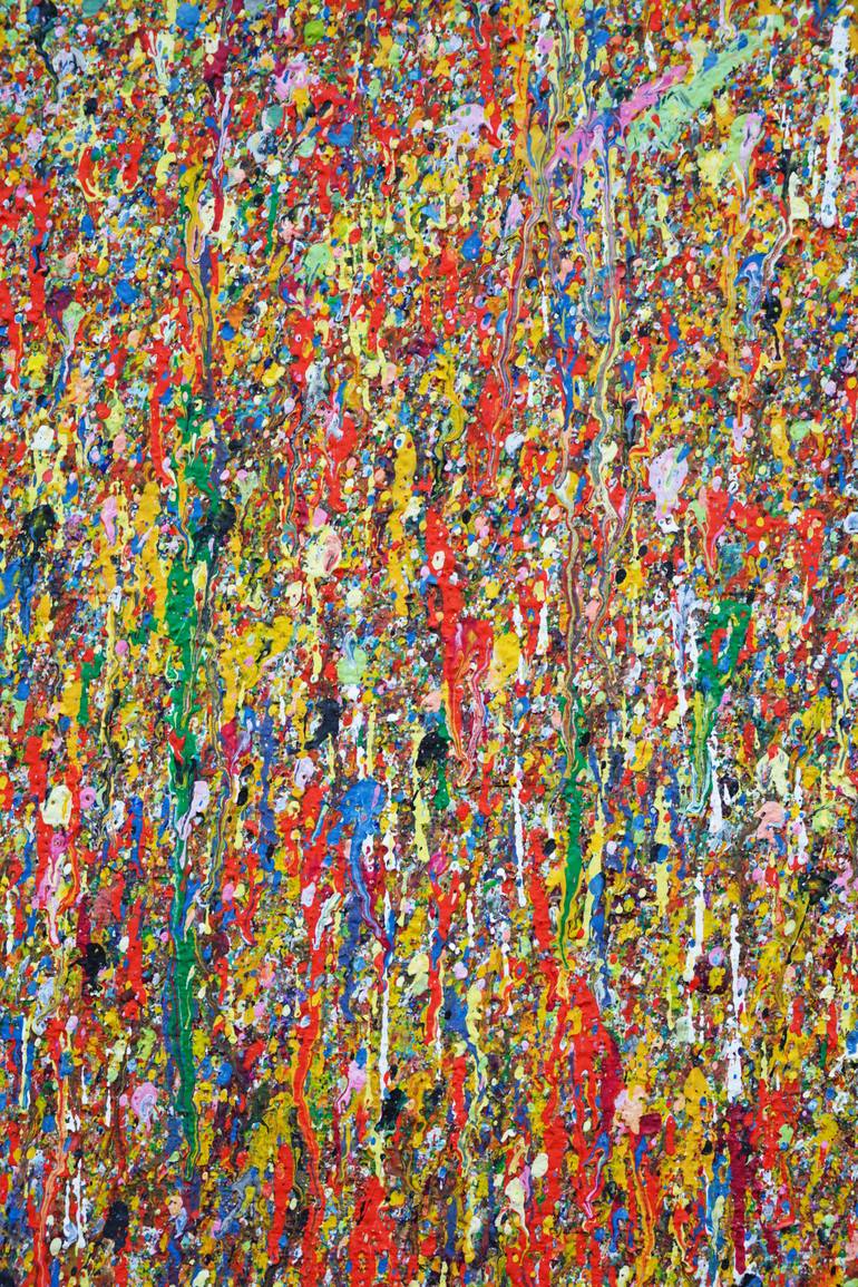 Original Abstract Landscape Painting by Mark Hellbusch