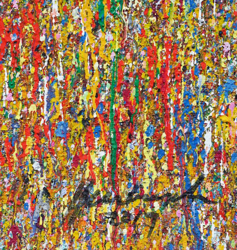 Original Abstract Landscape Painting by Mark Hellbusch