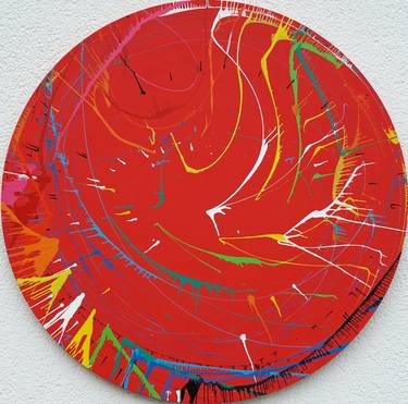 Original Abstract Expressionism Patterns Paintings by Mark Hellbusch
