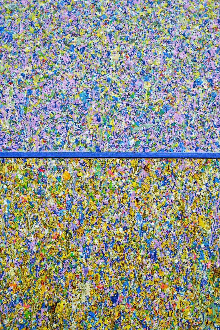 Original Abstract Expressionism Abstract Painting by Mark Hellbusch