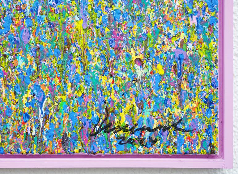 Original Abstract Expressionism Abstract Painting by Mark Hellbusch