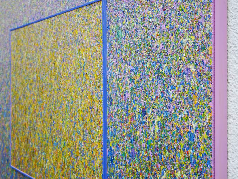 Original Abstract Expressionism Abstract Painting by Mark Hellbusch