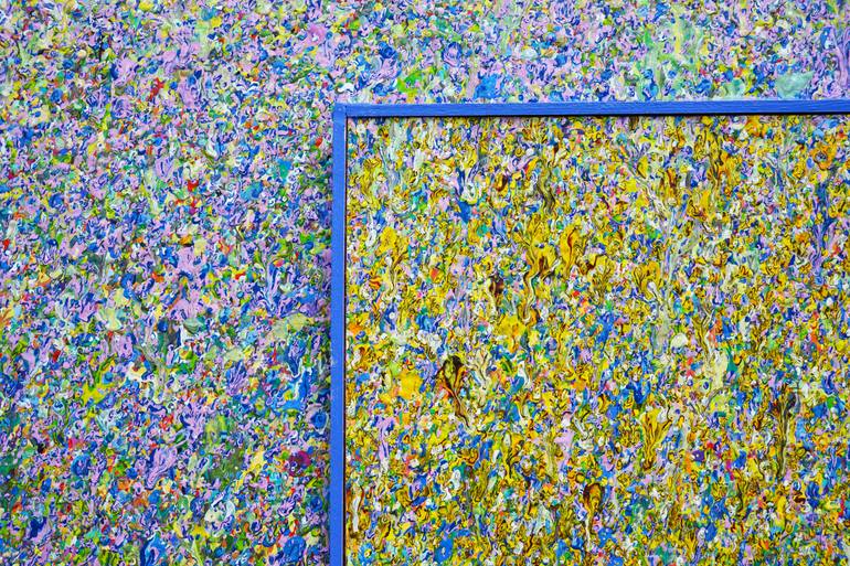 Original Abstract Expressionism Abstract Painting by Mark Hellbusch