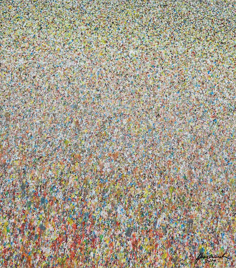 Original Abstract Landscape Paintings by Mark Hellbusch