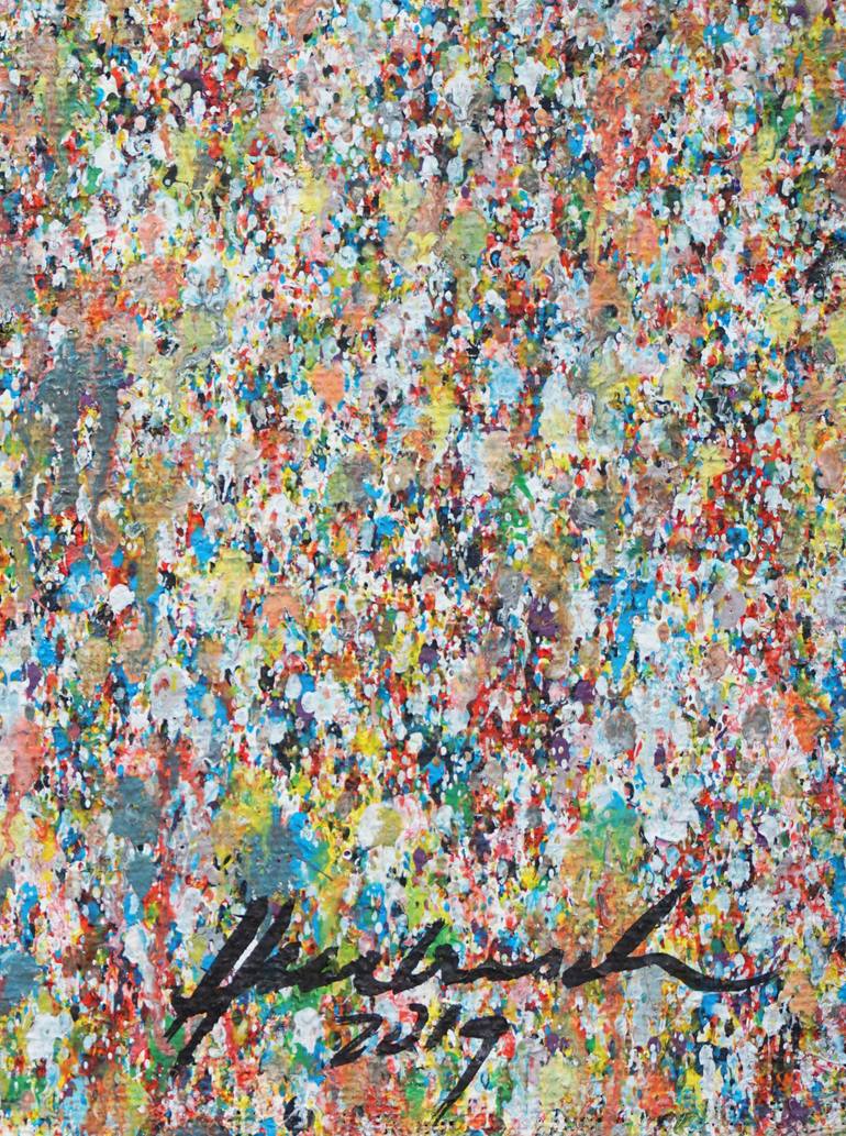 Original Abstract Landscape Painting by Mark Hellbusch