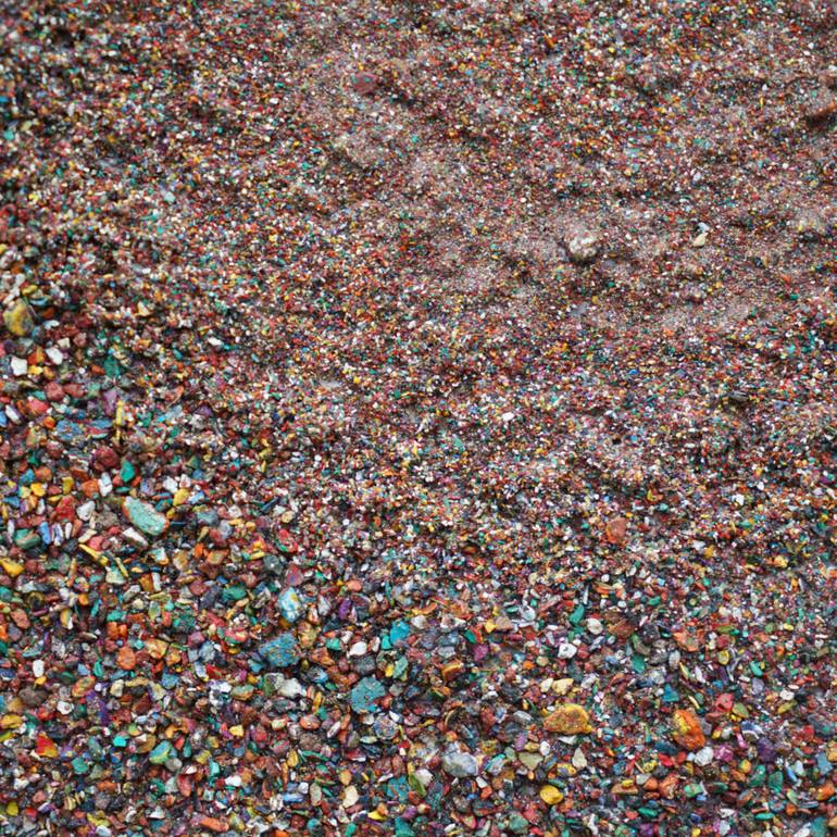 Original Art Deco Abstract Painting by Mark Hellbusch