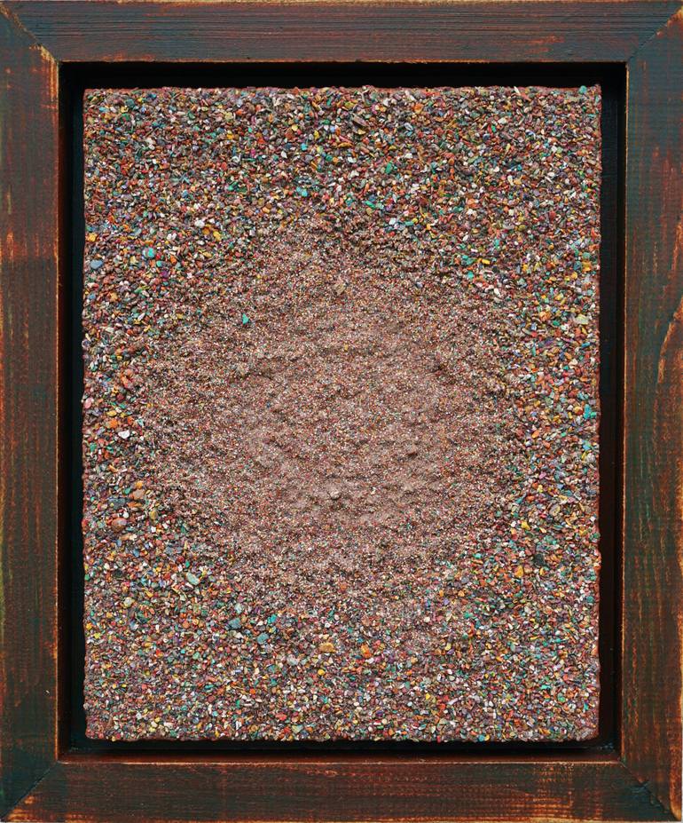 Original Art Deco Abstract Painting by Mark Hellbusch