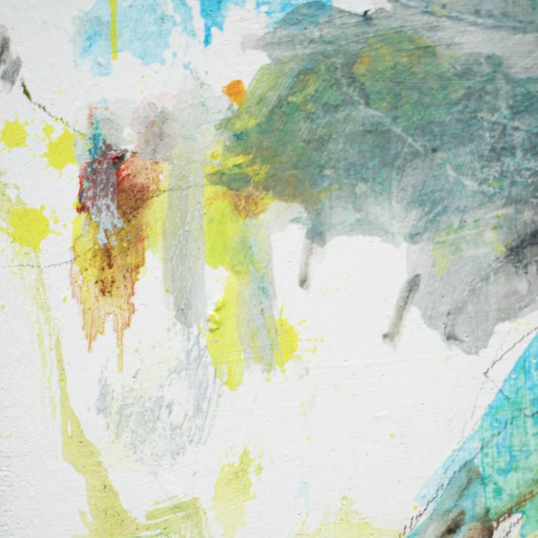 Original Abstract Expressionism Animal Painting by Mark Hellbusch