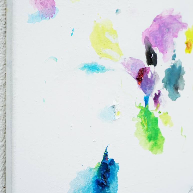 Original Abstract Animal Painting by Mark Hellbusch