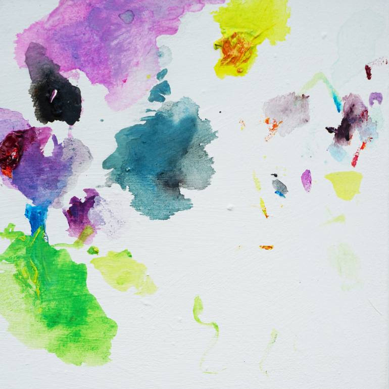 Original Abstract Animal Painting by Mark Hellbusch