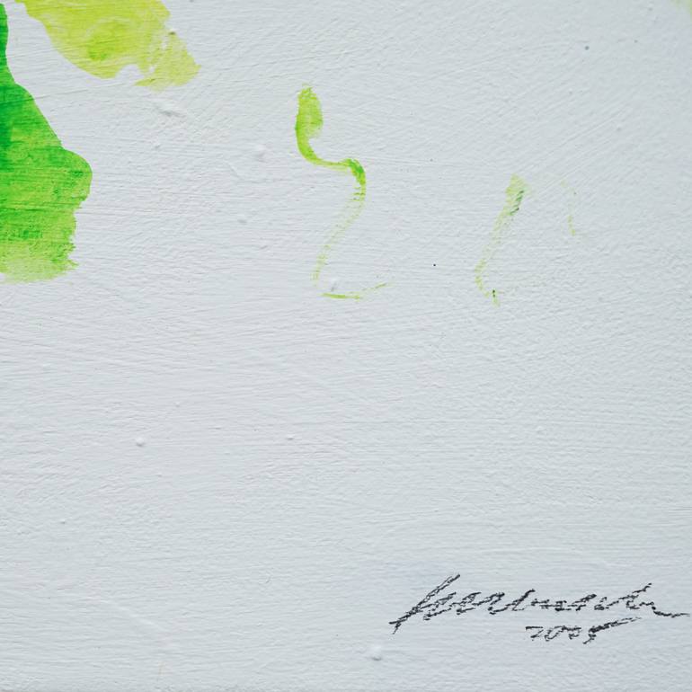 Original Abstract Animal Painting by Mark Hellbusch