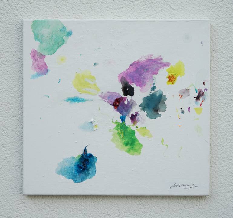 Original Abstract Animal Painting by Mark Hellbusch